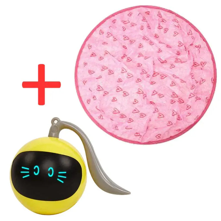 Jouets automatiques amusants pour chats balle interactive
