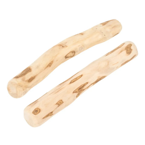 Jouets en bois à mâcher pour chiens - 2PCS / 23.5x4x4.2cm