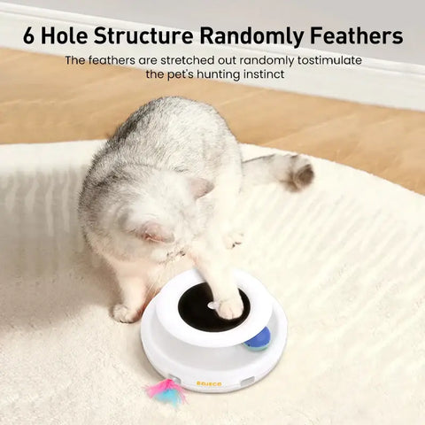 Jouets intelligents pour chats - White