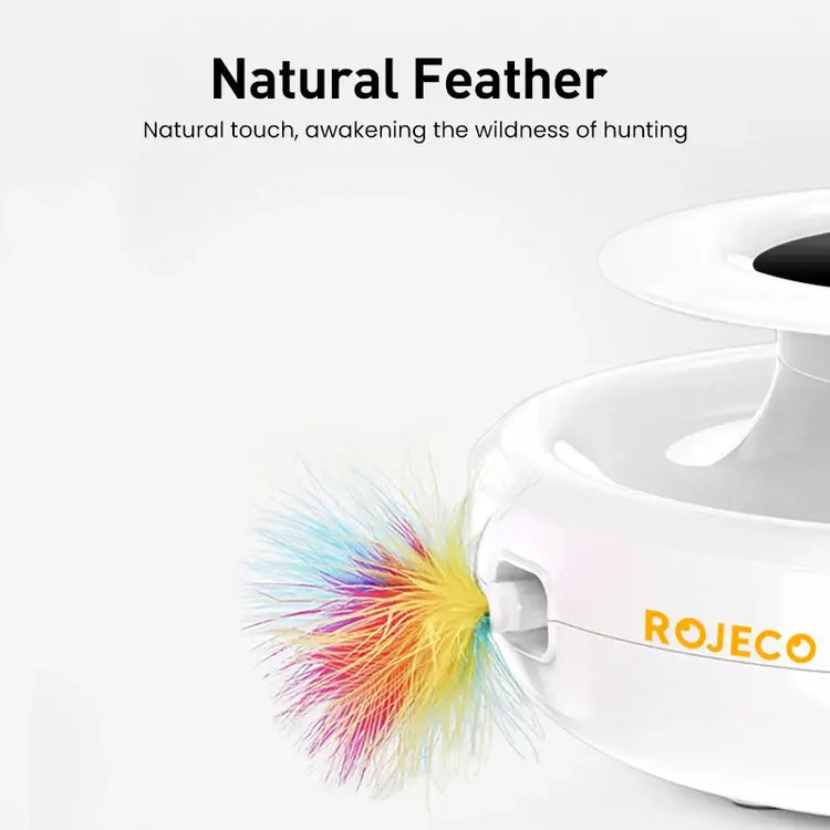 Jouets intelligents pour chats - White