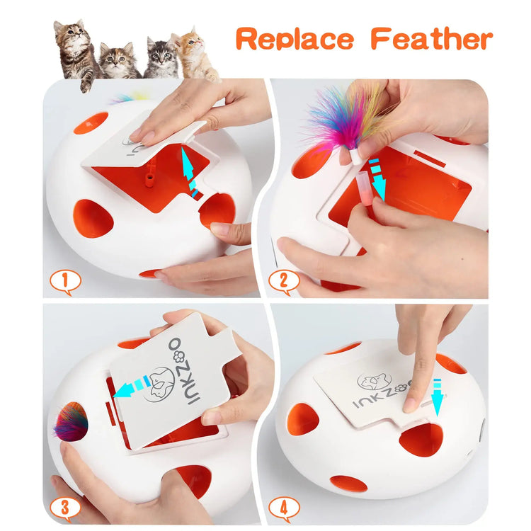 Jouets interactifs pour chats