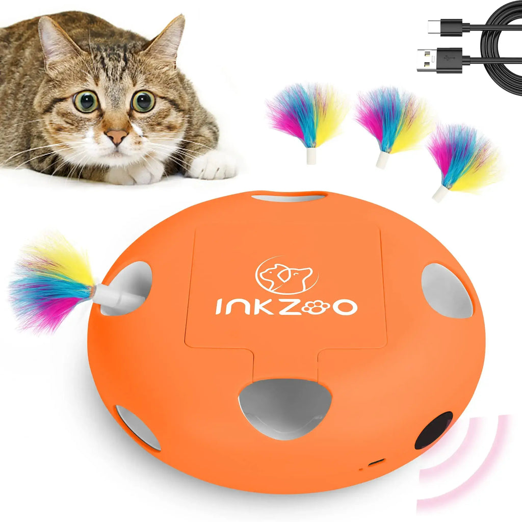 Jouets interactifs pour chats - Orange Color