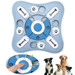 Jouets interactifs pour chiens à alimentation lente - blue