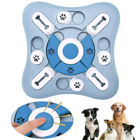 Jouets interactifs pour chiens à alimentation lente