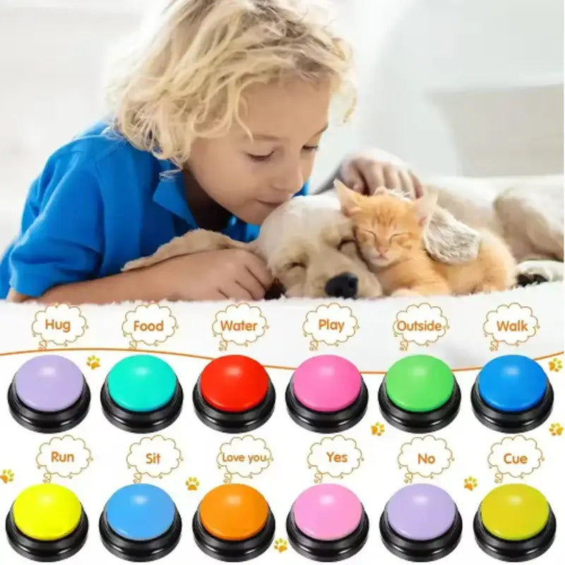 Jouets pour animaux de compagnie enregistrables