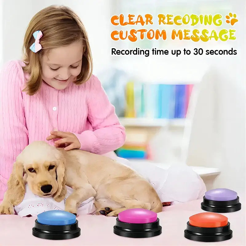 Jouets pour chiens amusants et enregistrables