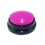 Jouets pour chiens amusants et enregistrables - rose red