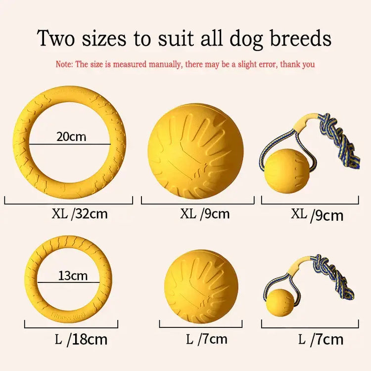 Jouets pour chiens durables en EVA