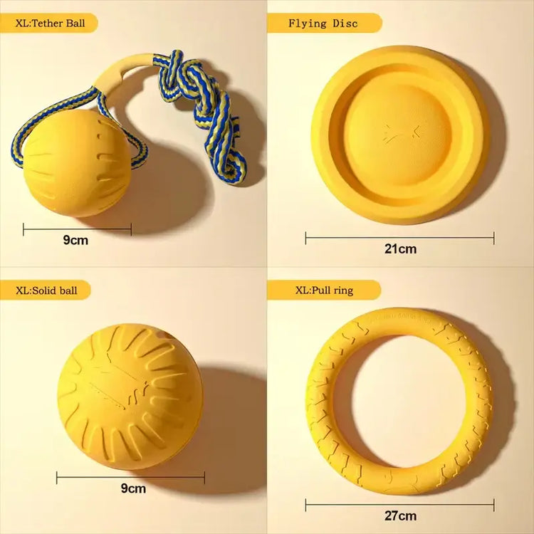 Jouets pour chiens durables en EVA - XL Set