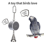 Jouets pour perroquets pour l’apprentissage et l’entraînement - Silver
