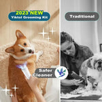 Kit d’aspirateur de toilettage pour chiens 5 en 1