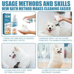Kit de shampoing sans eau pour animaux de compagnie