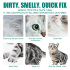 Kit de shampoing sans eau pour animaux de compagnie