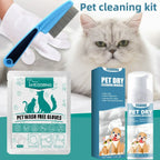 Kit de shampoing sans eau pour animaux de compagnie