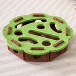 Labyrinthe à trous pour chats - Green Round / China Mainland