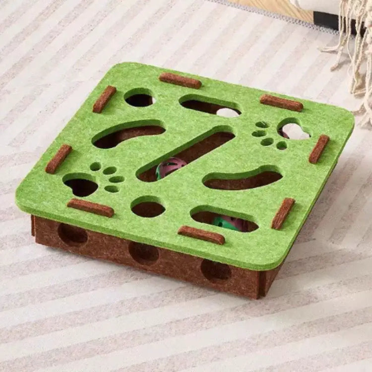 Labyrinthe à trous pour chats - Green Square / China Mainland