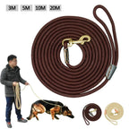 Laisse de pistage pour chien résistante