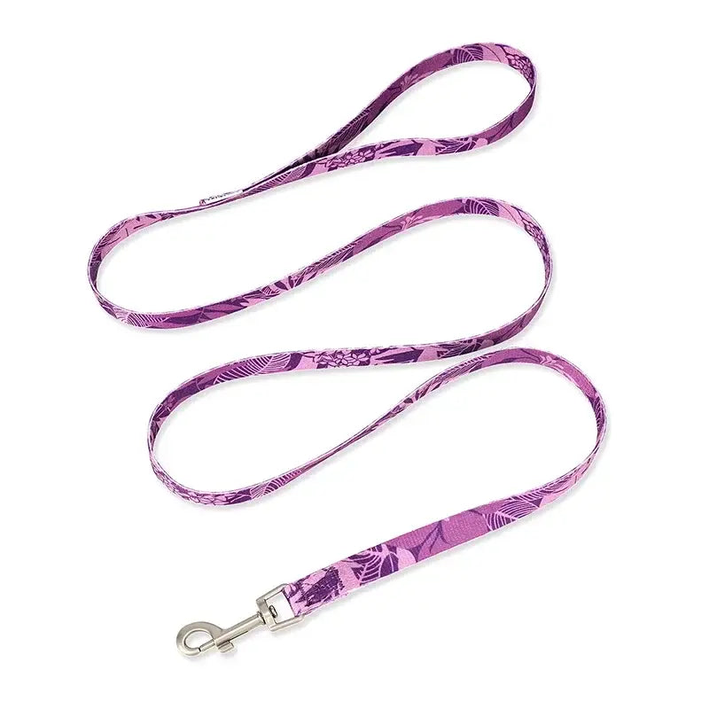 Laisse fleurie pour animaux