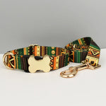 Laisse gravée personnalisée - Collar Leash Set 02 / S