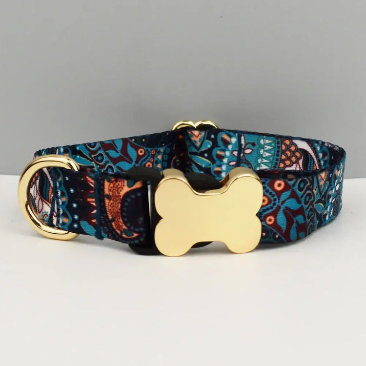Laisse gravée personnalisée - Dog collar05 / S
