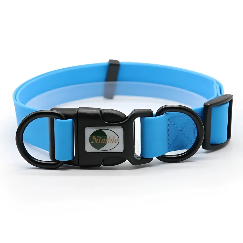 laisses imperméables pour chiens - light blue collar / S