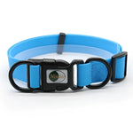 laisses imperméables pour chiens - light blue collar / S