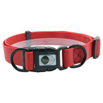 laisses imperméables pour chiens - red collar / S