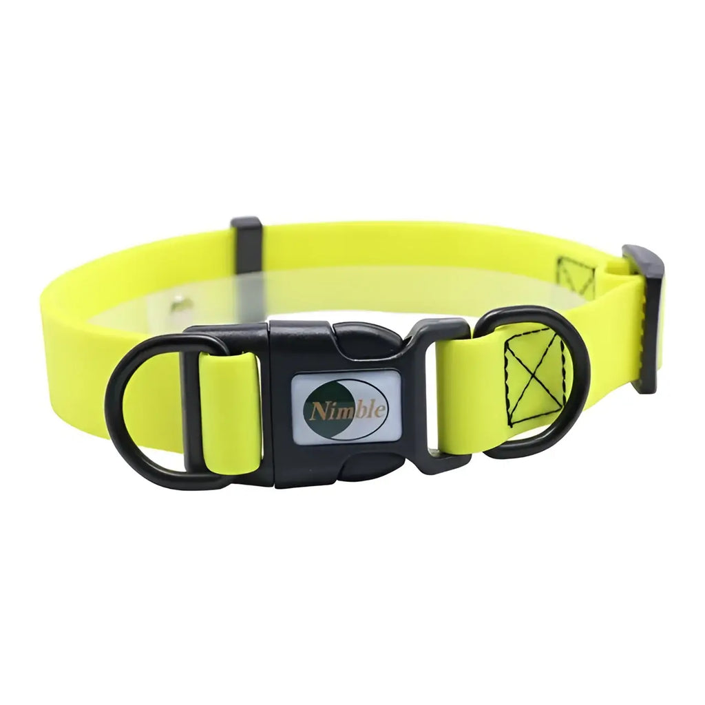 laisses imperméables pour chiens - yellow collar / L