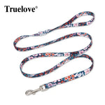 Laisse pour animaux de compagnie à motif floral