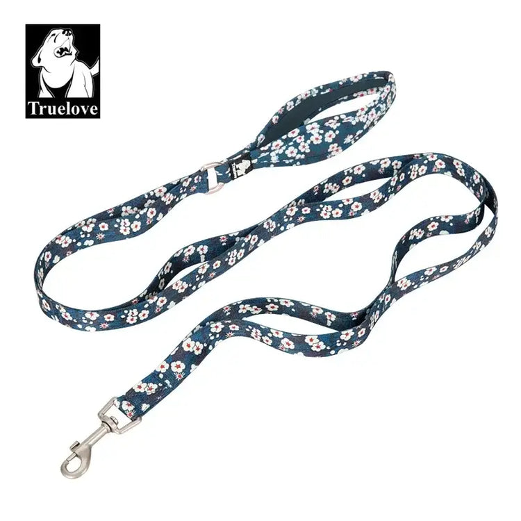 Laisse pour animaux Truelove Floral - SAXONY BLUE / M / spain