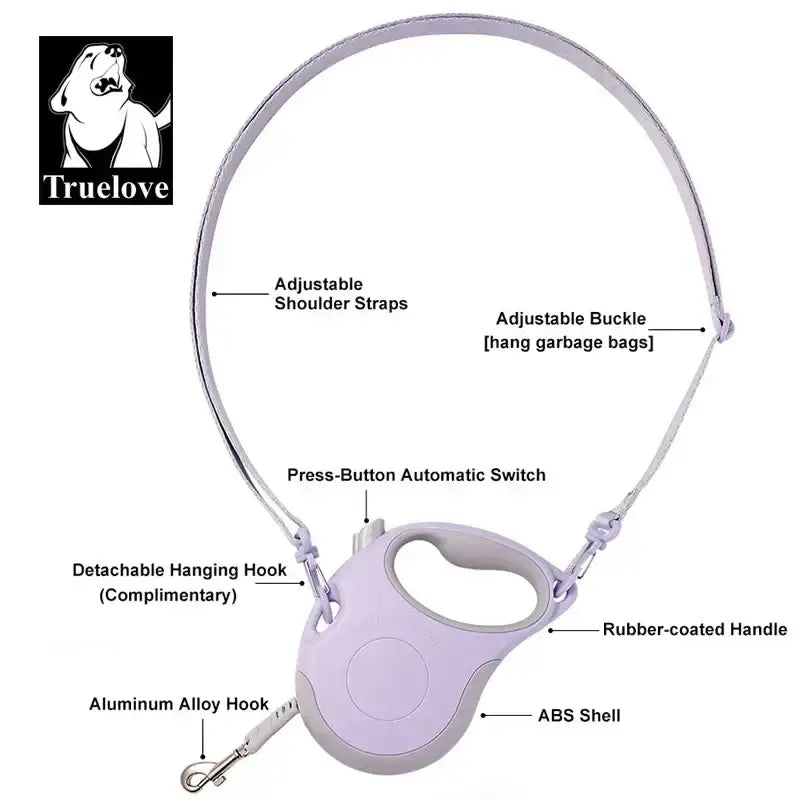 Laisse rétractable pour chien