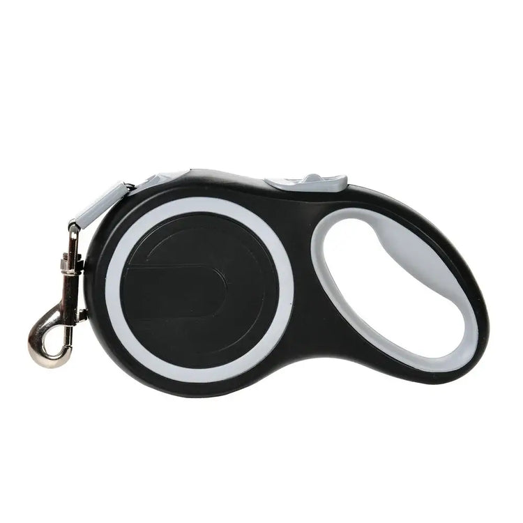 Laisse rétractable pour chien de 50 kg - Gray / 5m Plus - 50 kg
