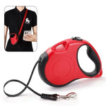 Laisse rétractable pour chien - Red Black / S / China Mainland