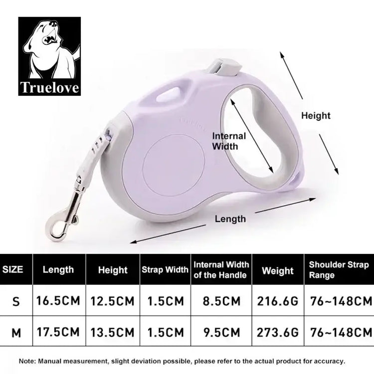 Laisse rétractable pour chien