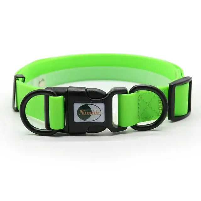 laisses imperméables pour chiens - green collar / S