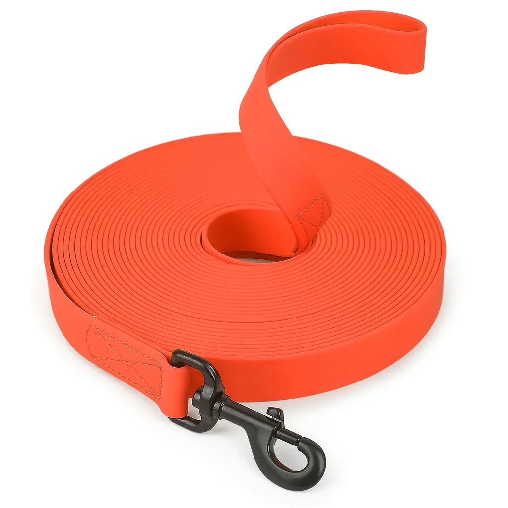 laisses imperméables pour chiens - orange / S