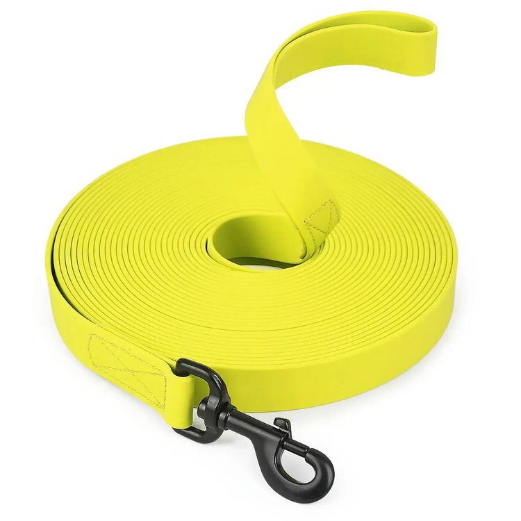 laisses imperméables pour chiens - yellow / S