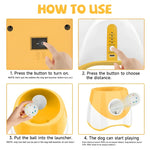 Lanceur de balles automatique pour chien PawFrance