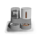 Large Capacity Automatic Pet Feeder and Water Dispenser All in One Dog Cat Bowl Smart Gravity Food Water Bowl for Pets