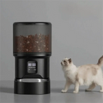 Large Capacity Automatic Pet Feeder Timed Feeding Voice Control Smart Pet Feeder Rechargeable with Camera Pet