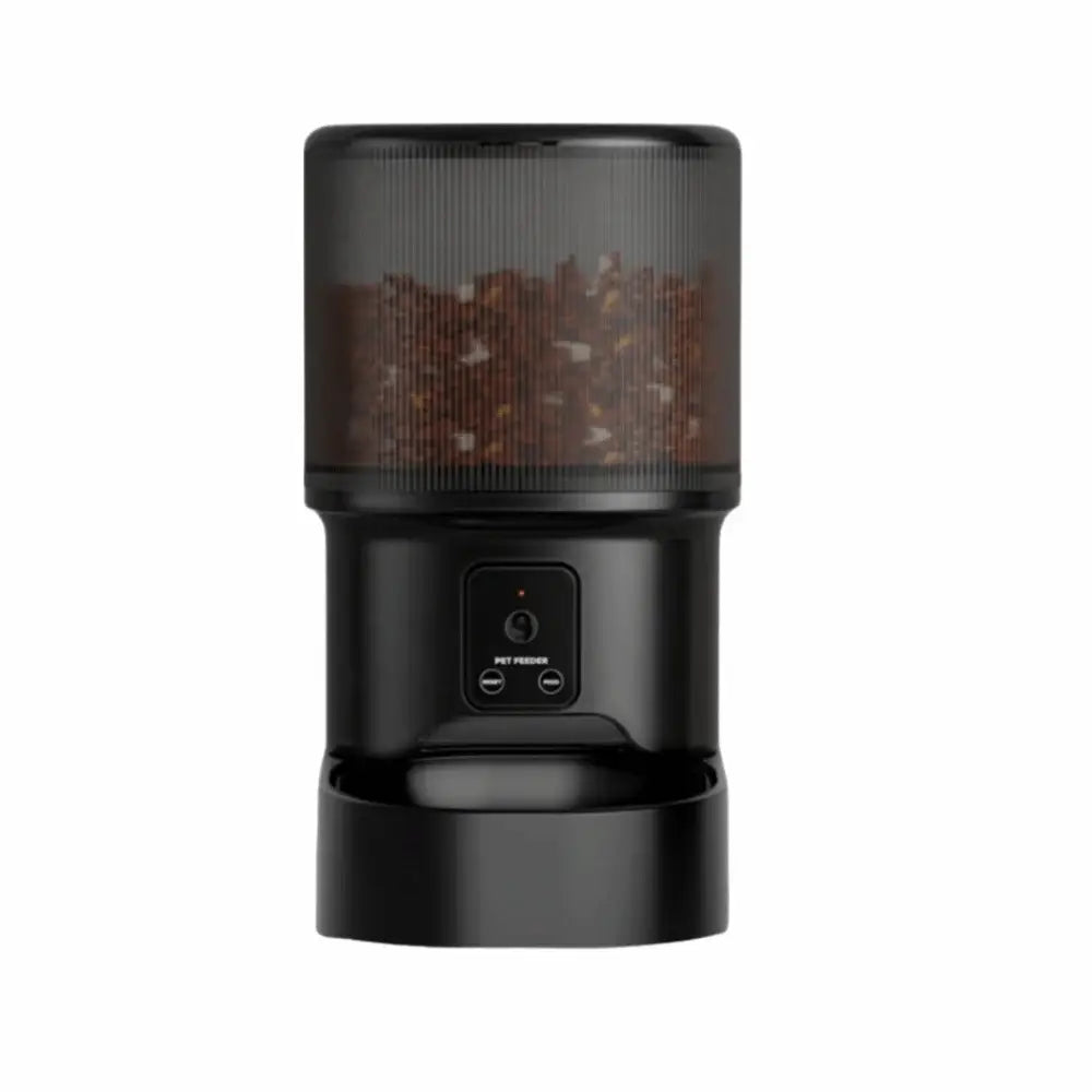 Large Capacity Automatic Pet Feeder Timed Feeding Voice Control Smart Pet Feeder Rechargeable with Camera Pet