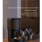 Large Capacity Automatic Pet Feeder Timed Feeding Voice Control Smart Pet Feeder Rechargeable with Camera Pet