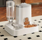 Large Capacity Pet Automatic Feeders and Water Dispensers Suitable for Cats and Dogs.