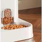 Large Capacity Pet Automatic Feeders and Water Dispensers Suitable for Cats and Dogs