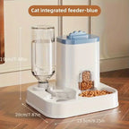 Large Capacity Pet Automatic Feeders and Water Dispensers Suitable for Cats and Dogs
