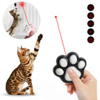 Laser Pointer 5 Adjustable Patterns Interactive Cat Toys Training Chaser Interactive Toy for Indoor Cats Dogs Pets
