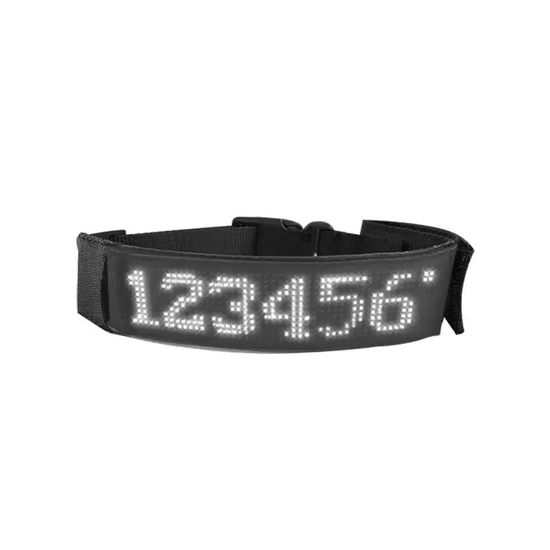 LED Dog Collar DIY ID LED Tag Nameplate Night Glowing Pet Collars Adjustable Safety Puppy Collar for Small Medium Large
