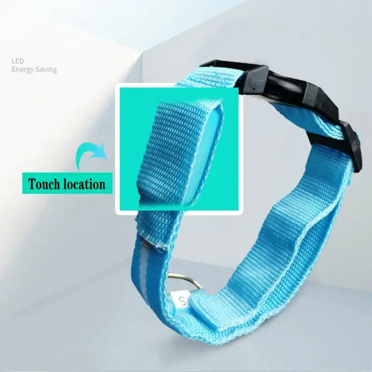 Led Dog Collar Light Anti-lost Collar For Dogs Puppies Night Luminous Supplies Pet Products Accessories USB