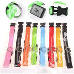 LED Glowing Dog Collar Adjustable Flashing Rechargea Luminous Collar Night Anti-Lost Dog Light HarnessFor Small Dog Pet