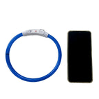 LED Light Dog Collar USB Charging Luminous Anti-Lost Necklace for Large Medium Small Dogs Pet Safety Accessory